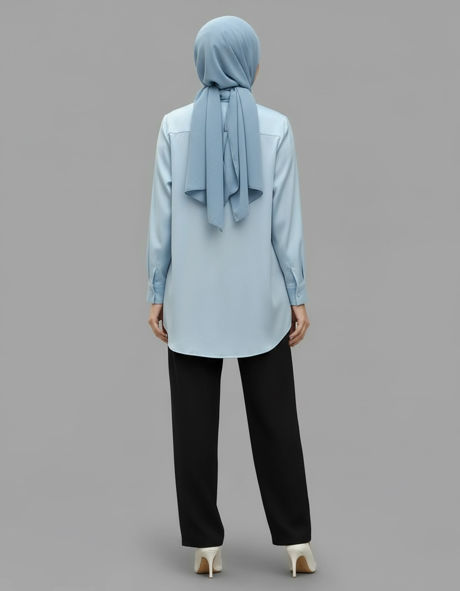 PIERRE CARDIN LADIES LONG SLEEVE BLOUSE [NORMAL CUT] PC0014