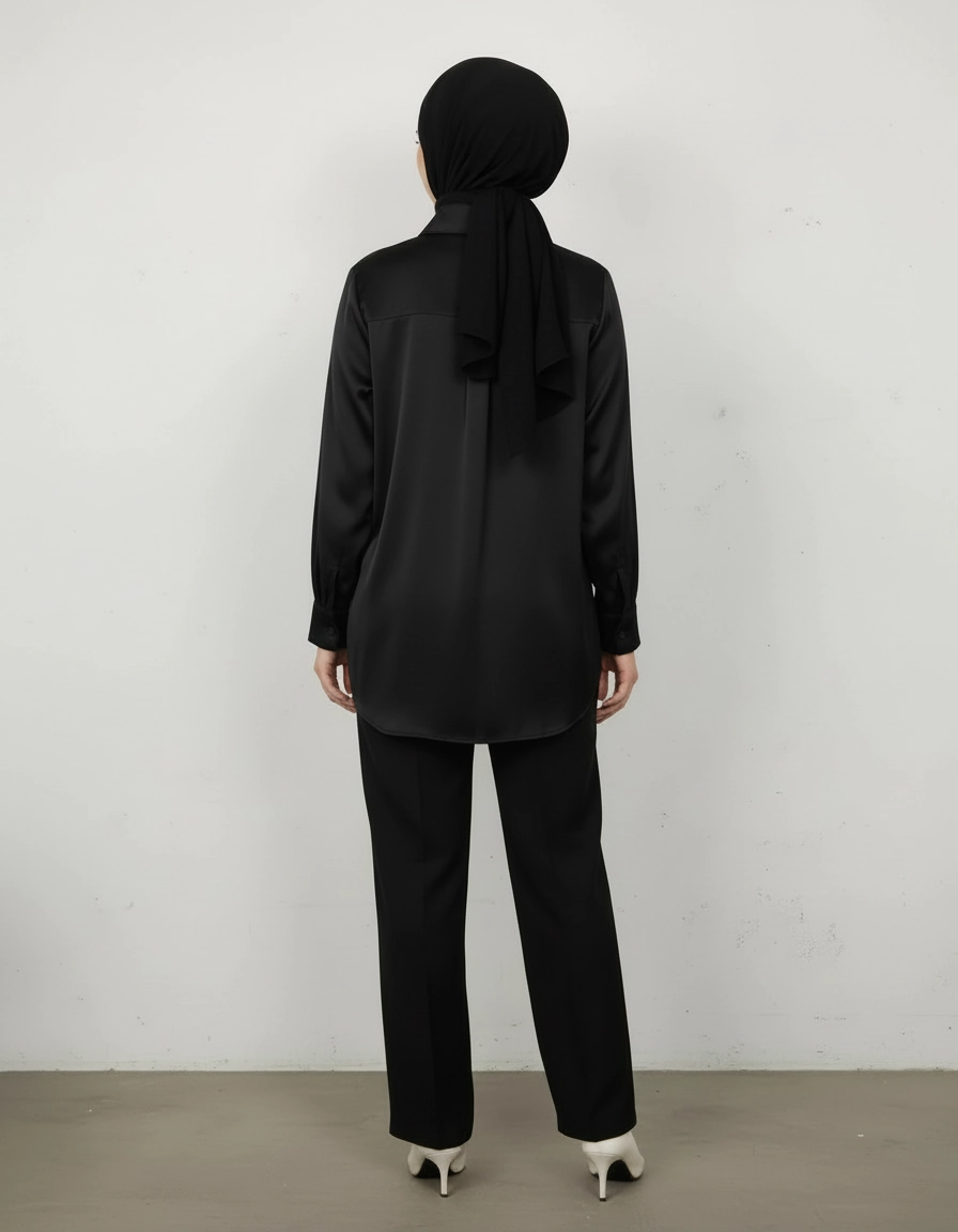 PIERRE CARDIN LADIES LONG SLEEVE BLOUSE [NORMAL CUT] PC0014