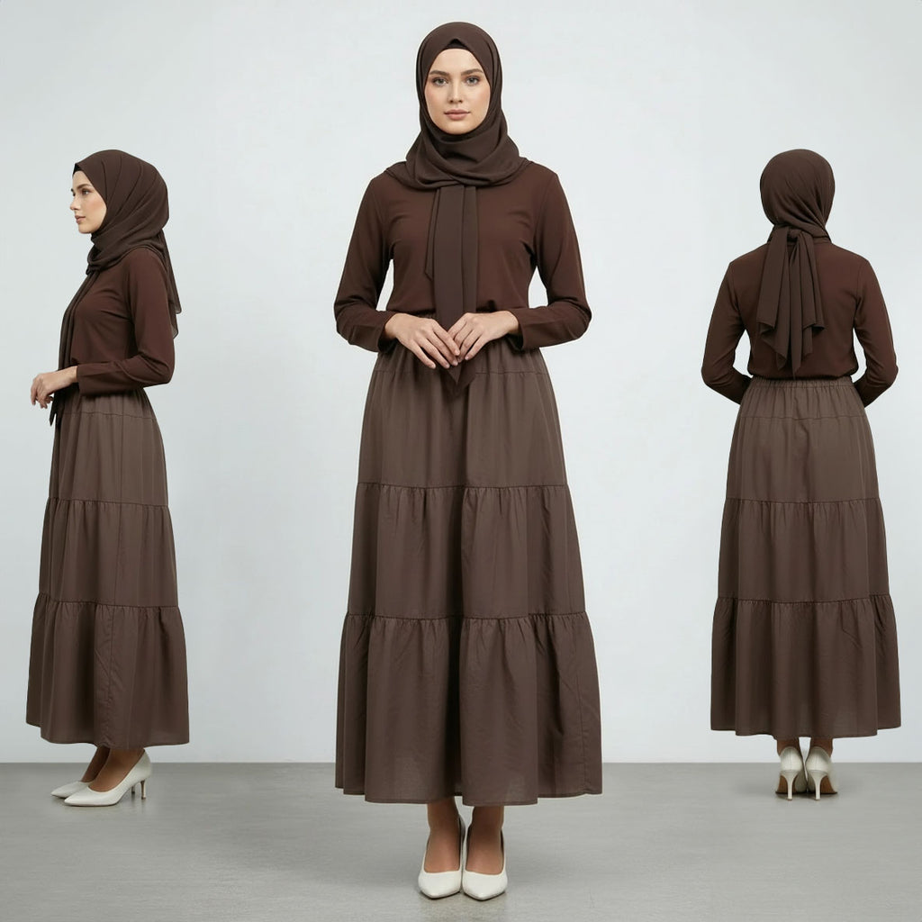 PIERRE CARDIN LADIES LONG SKIRTS [NORMAL CUT] PC0005