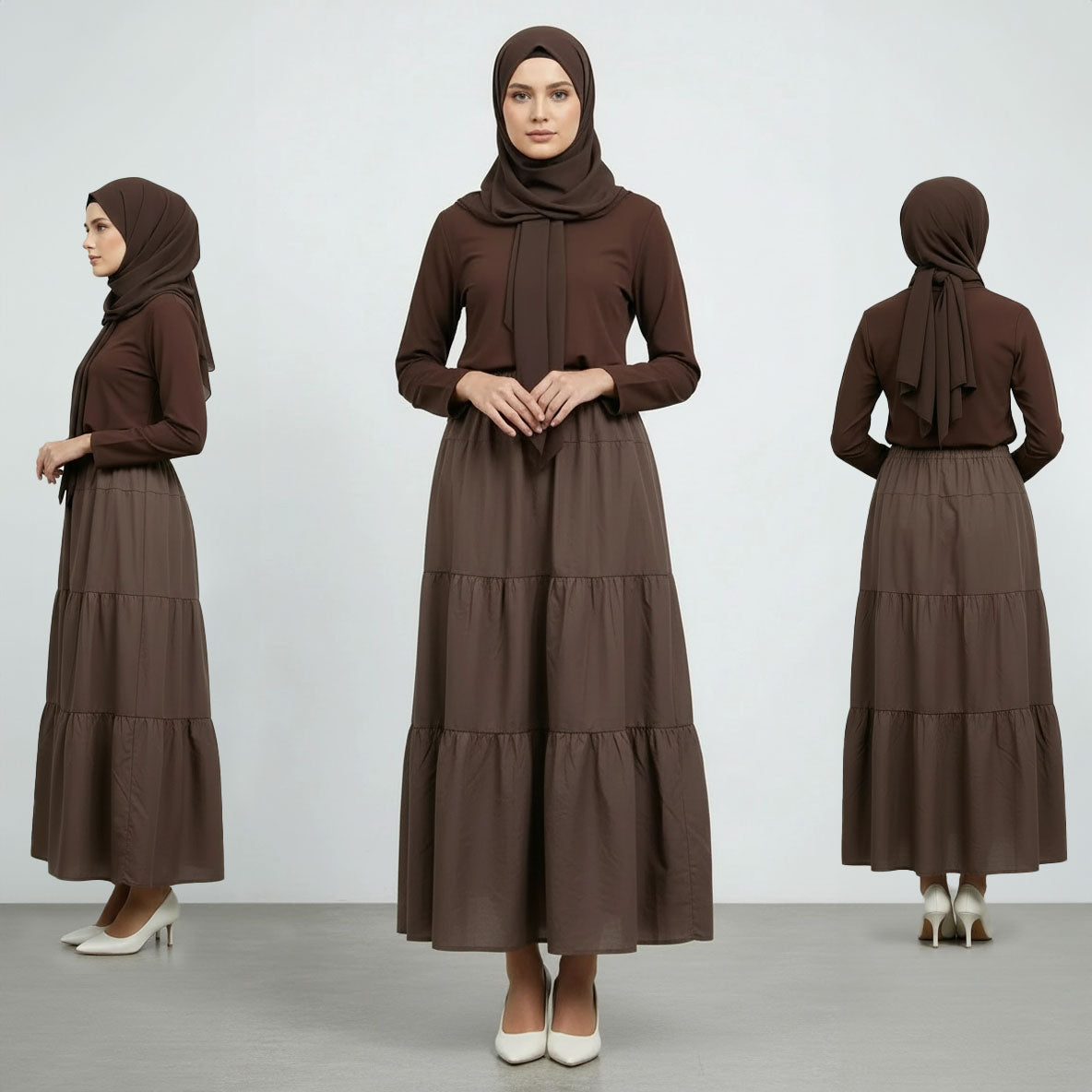 PIERRE CARDIN LADIES LONG SKIRTS [NORMAL CUT] PC0005