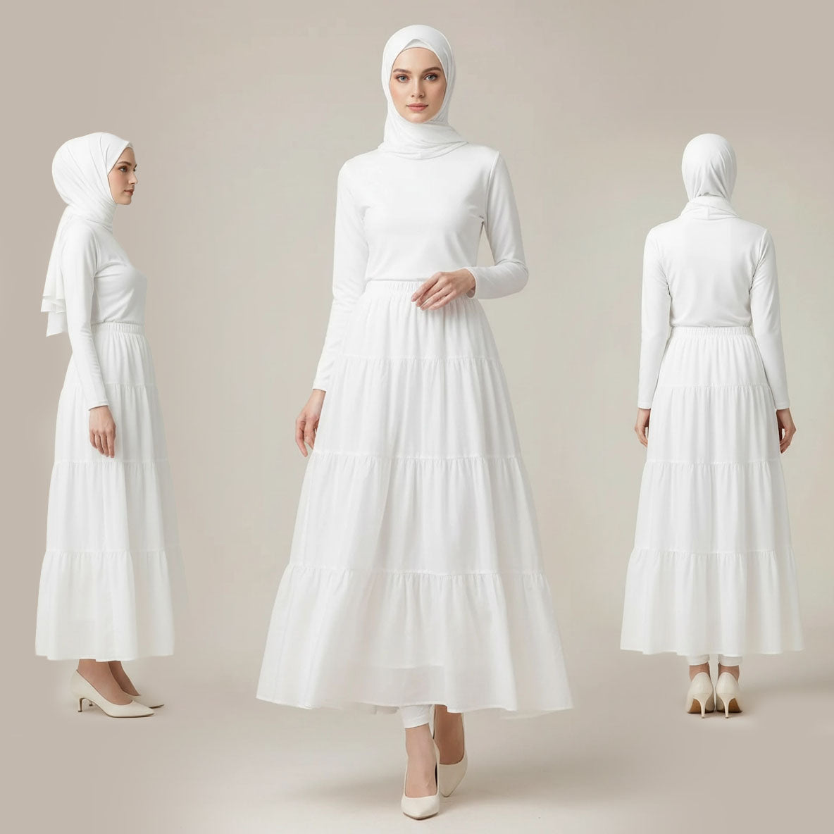PIERRE CARDIN LADIES LONG SKIRTS [NORMAL CUT] PC0005