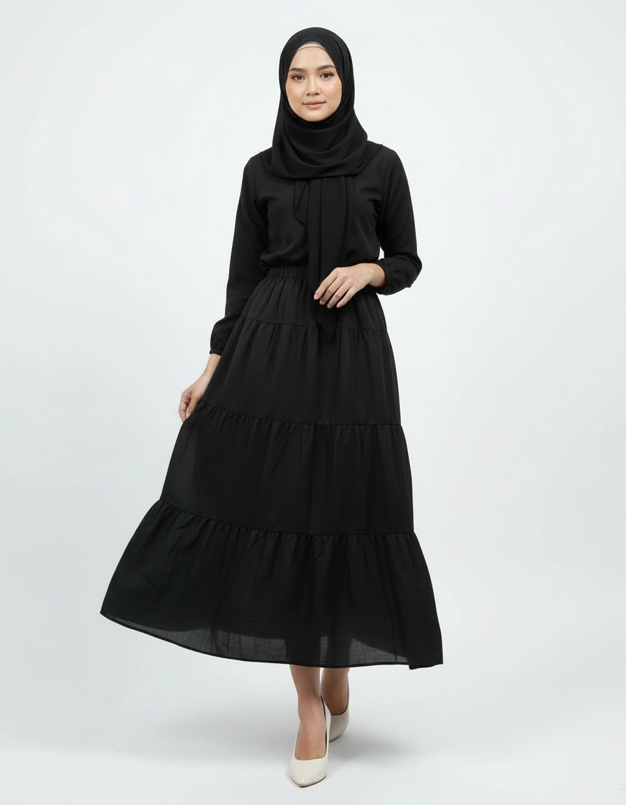 PIERRE CARDIN LADIES LONG SKIRTS [NORMAL CUT] PC0005