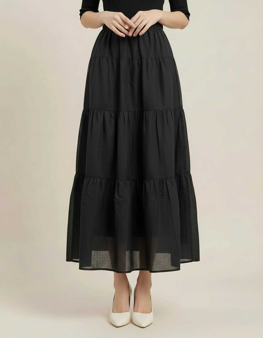 PIERRE CARDIN LADIES LONG SKIRTS [NORMAL CUT] PC0005