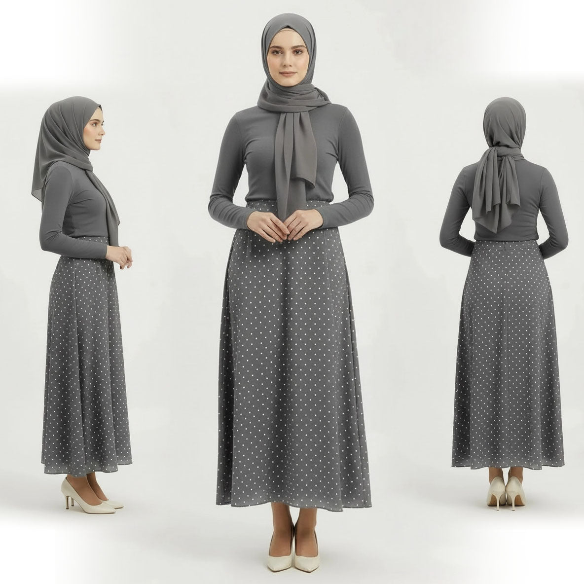 PIERRE CARDIN LADIES LONG SKIRTS [NORMAL CUT] PC0013
