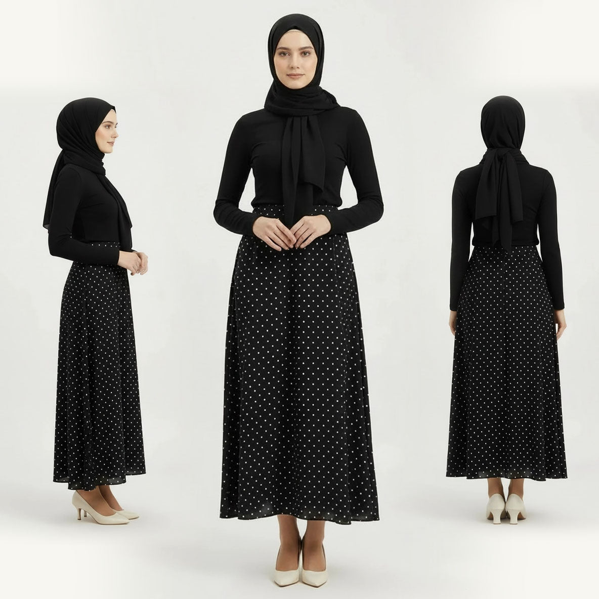 PIERRE CARDIN LADIES LONG SKIRTS [NORMAL CUT] PC0013