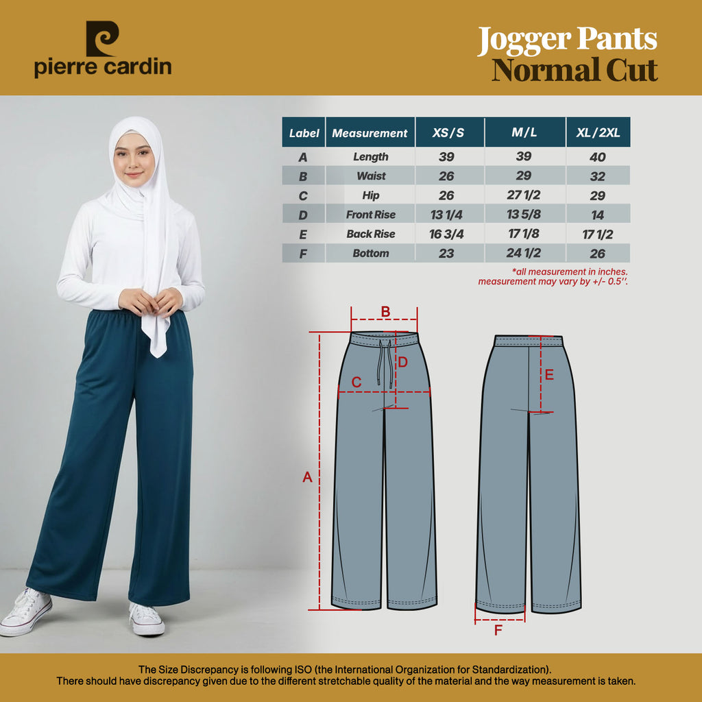 PIERRE CARDIN LADIES LONG PANTS [NORMAL CUT] PC0002