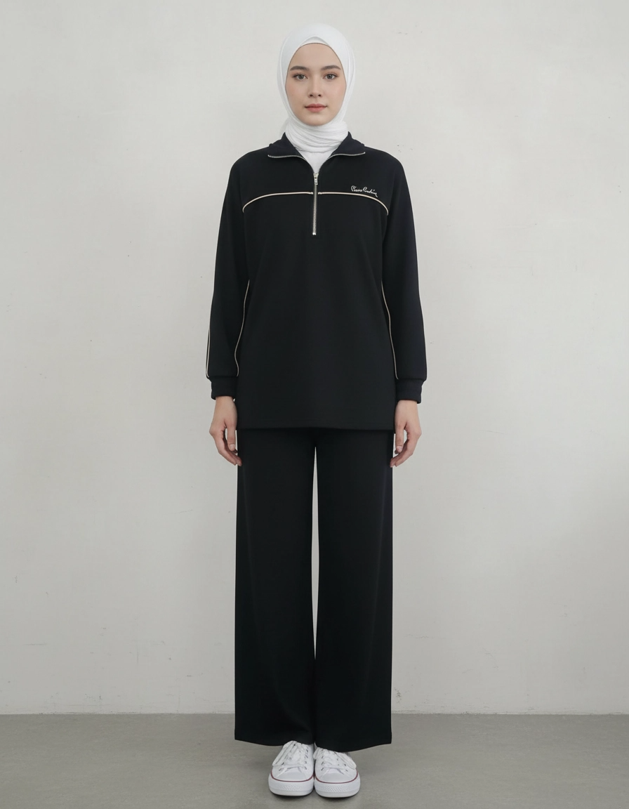 PIERRE CARDIN LADIES LONG SLEEVE SWEATER [NORMAL CUT] PC0001