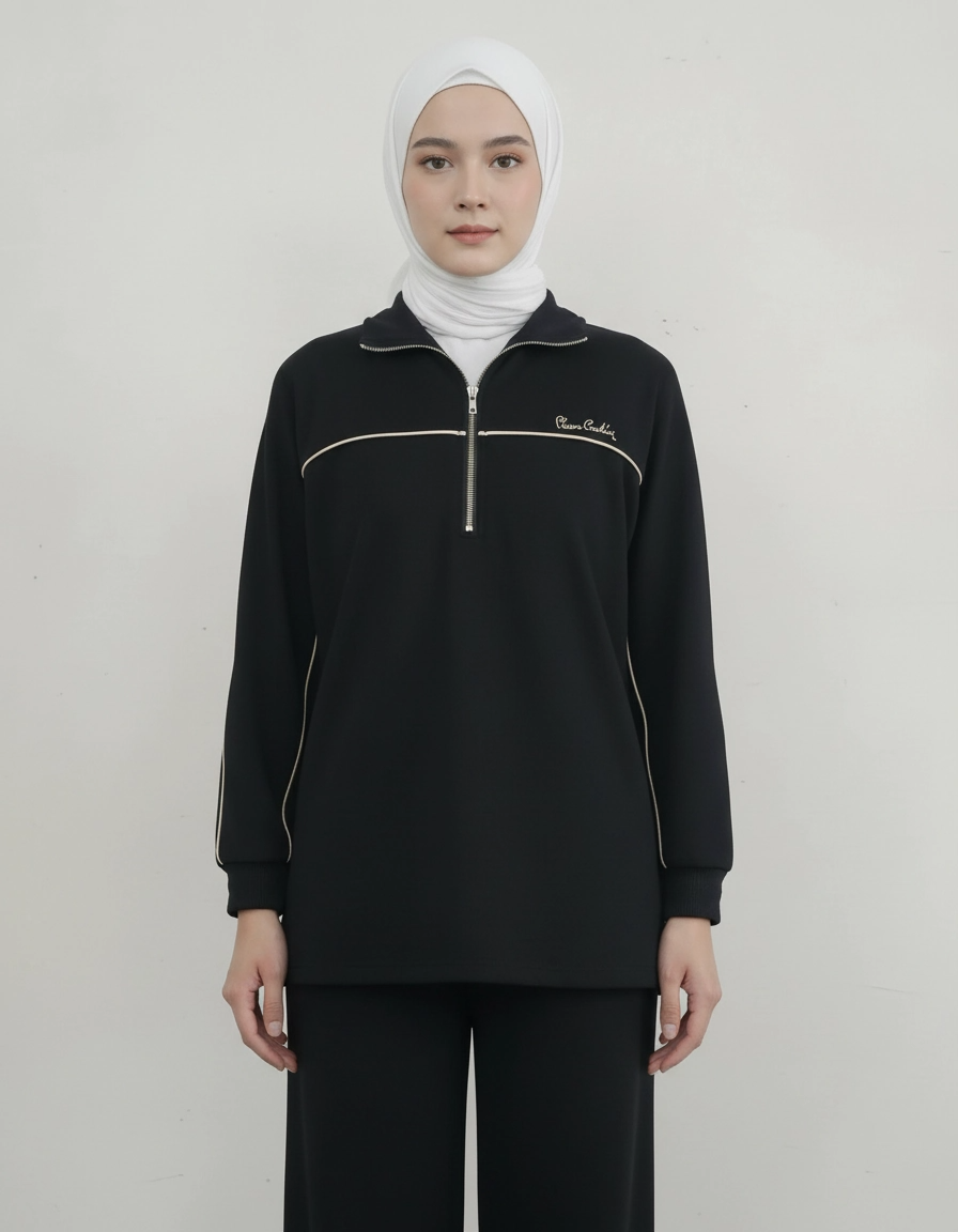 PIERRE CARDIN LADIES LONG SLEEVE SWEATER [NORMAL CUT] PC0001