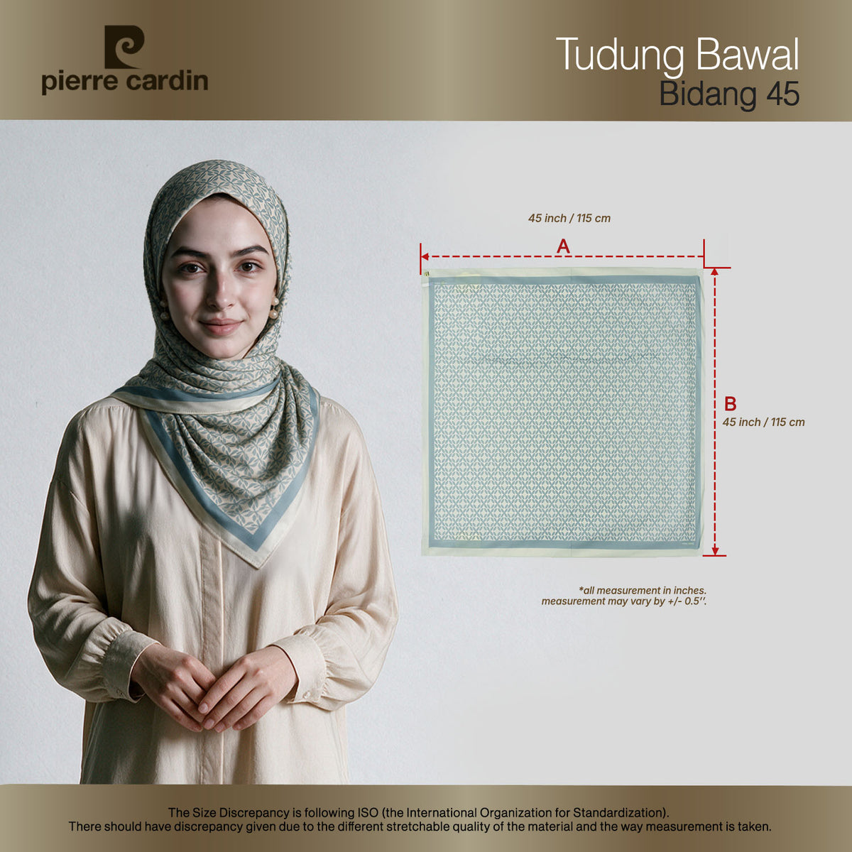 PIERRE CARDIN LADIES TUDUNG [NORMAL] PC0159