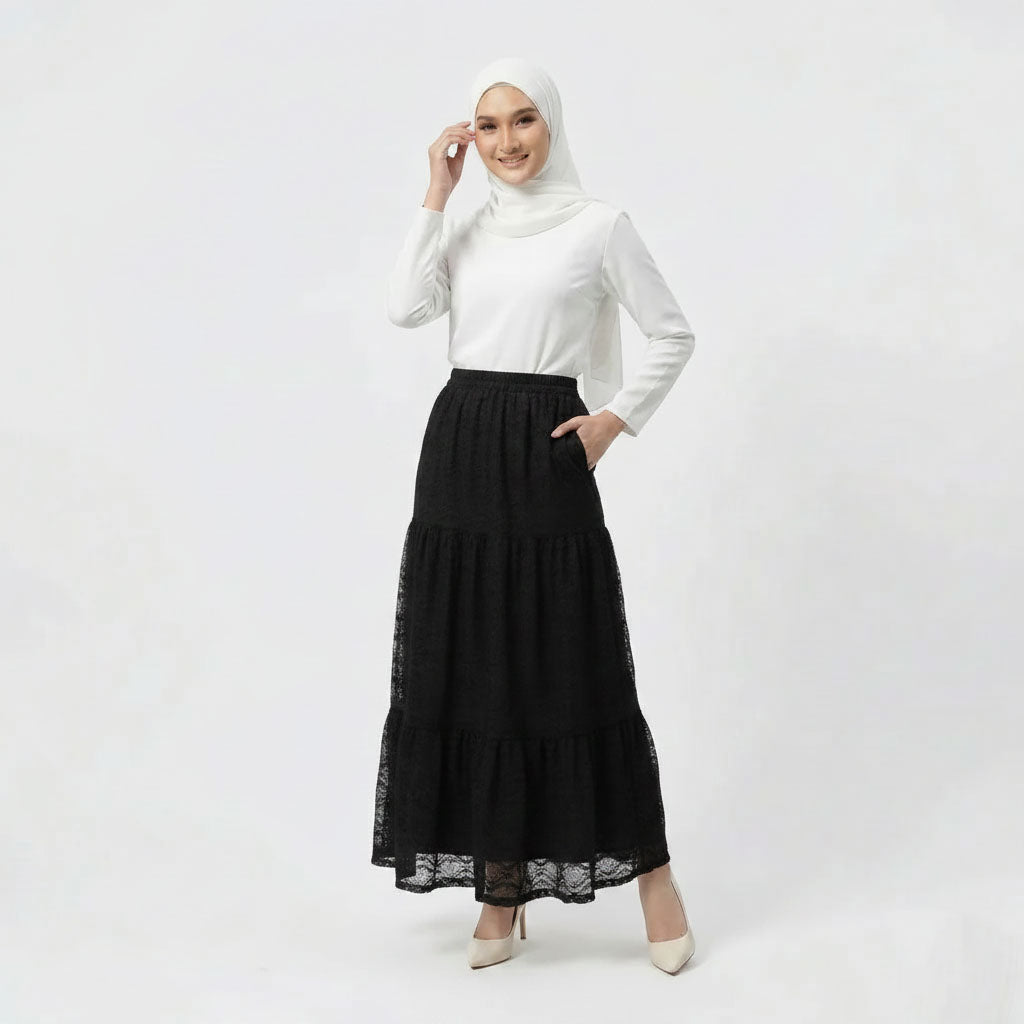 PIERRE CARDIN LADIES SKIRT [NORMAL CUT] PC0027