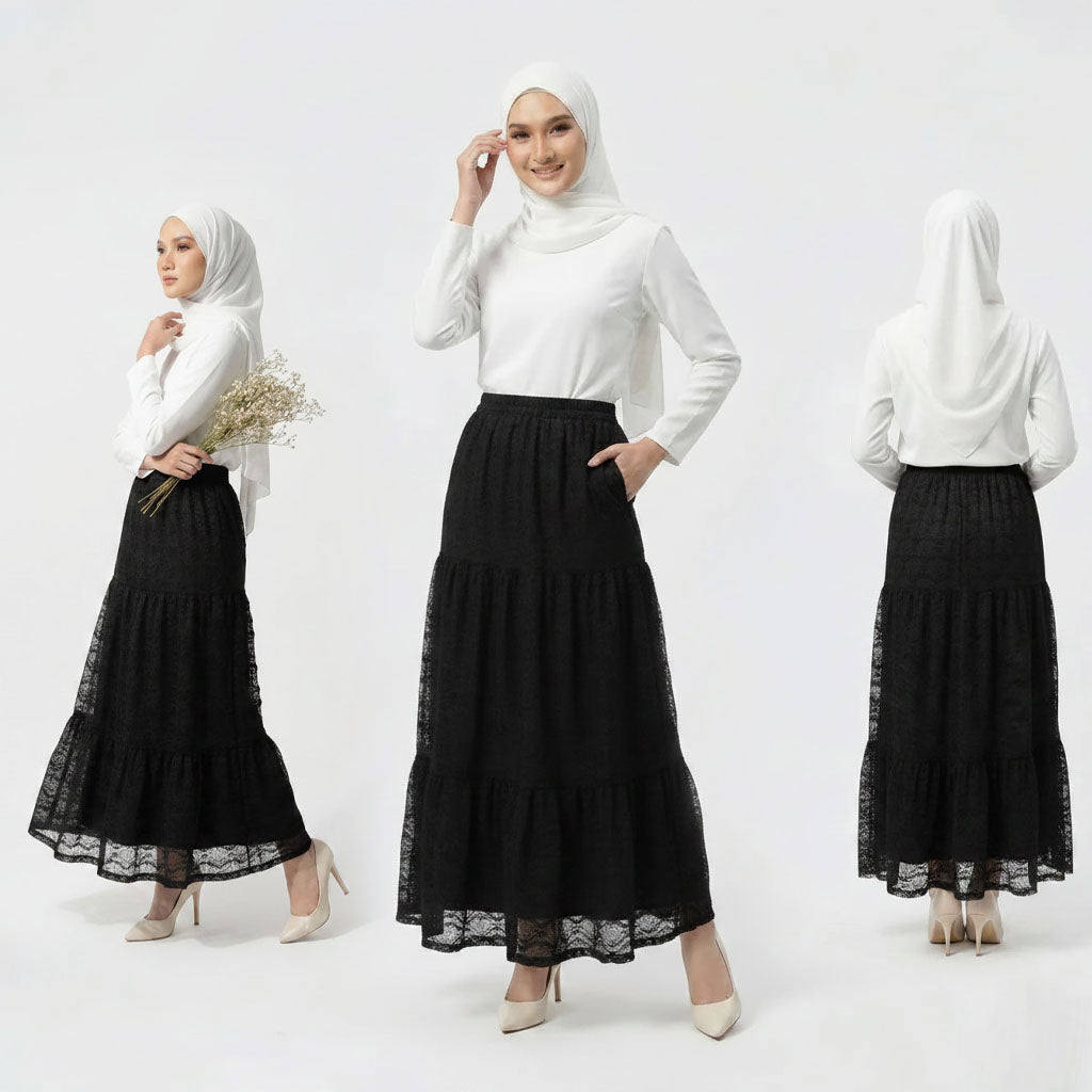 PIERRE CARDIN LADIES SKIRT [NORMAL CUT] PC0027