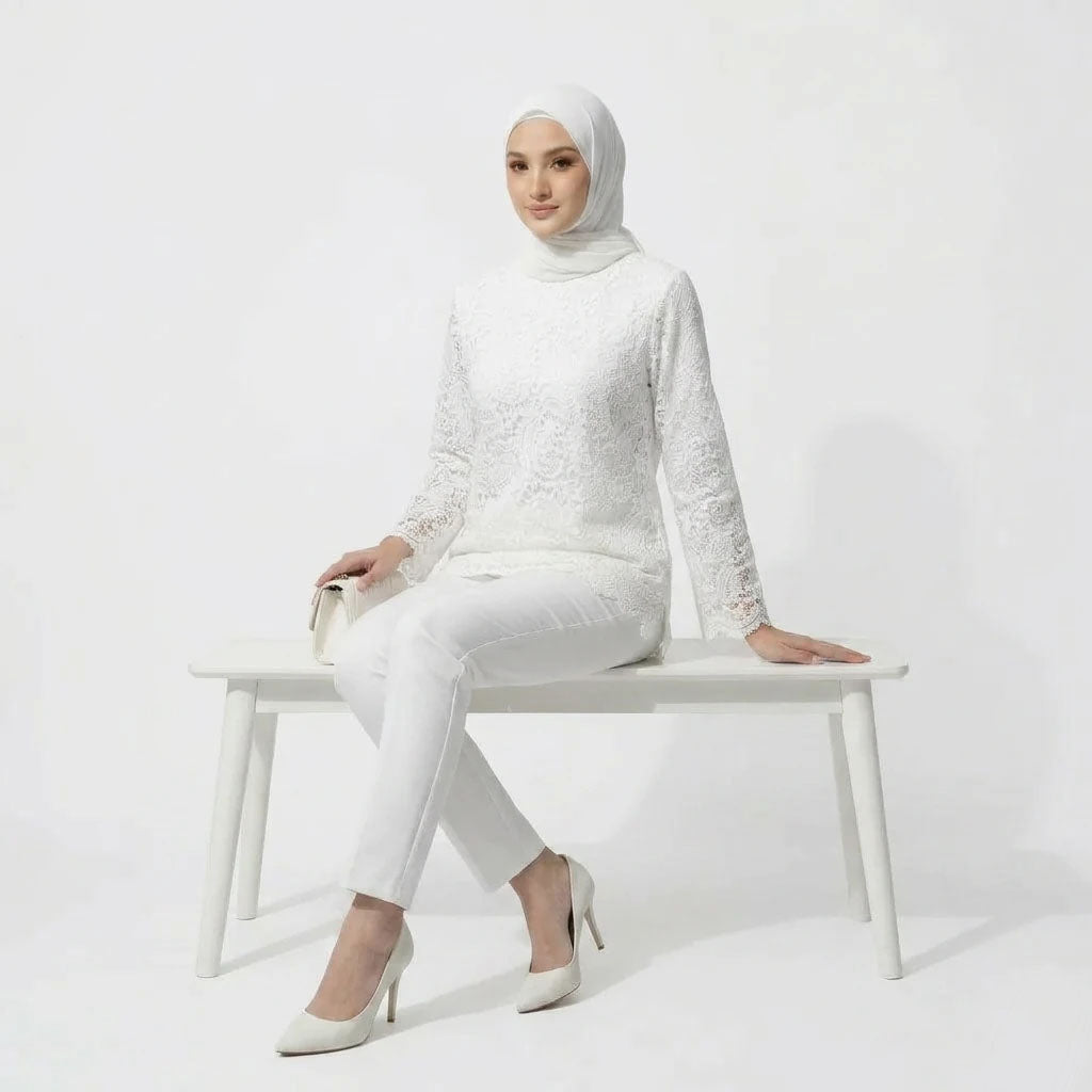 PIERRE CARDIN LADIES LONG SLEEVE BLOUSE [NORMAL CUT] PC0025