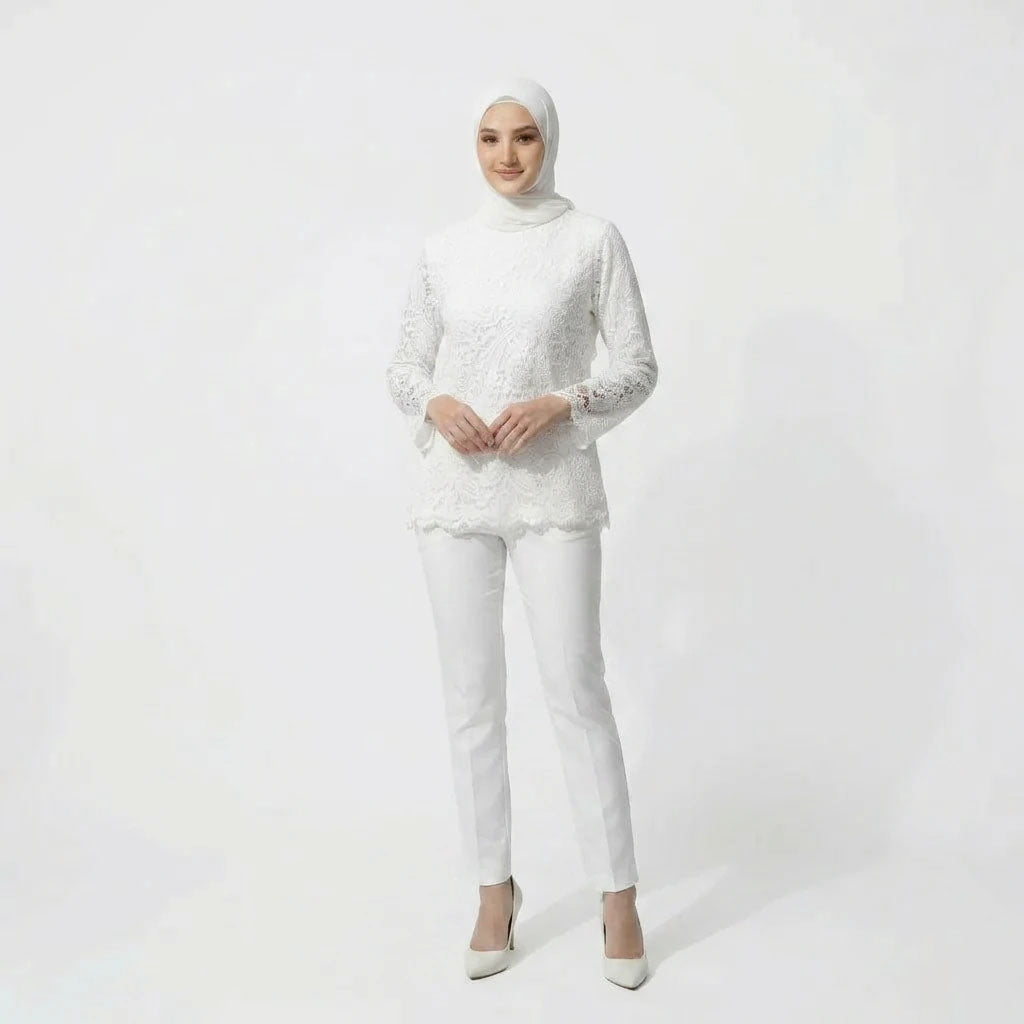 PIERRE CARDIN LADIES LONG SLEEVE BLOUSE [NORMAL CUT] PC0025