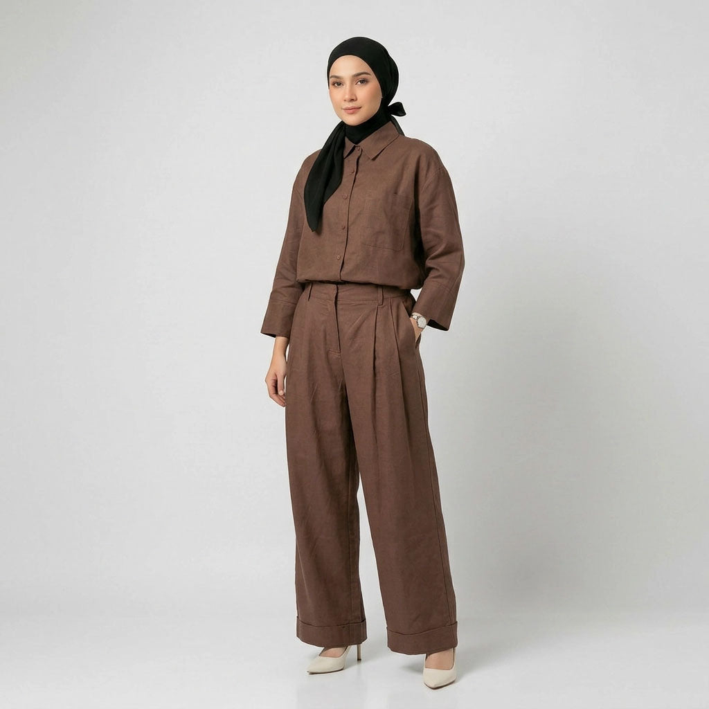 PIERRE CARDIN LADIES LONG PANTS [NORMAL CUT] PC0011