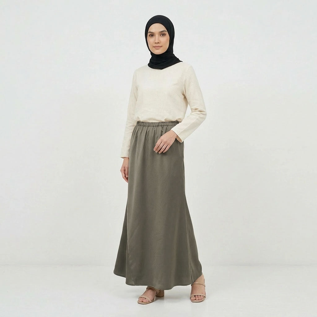 PIERRE CARDIN LADIES LONG SKIRTS [NORMAL CUT] PC0012