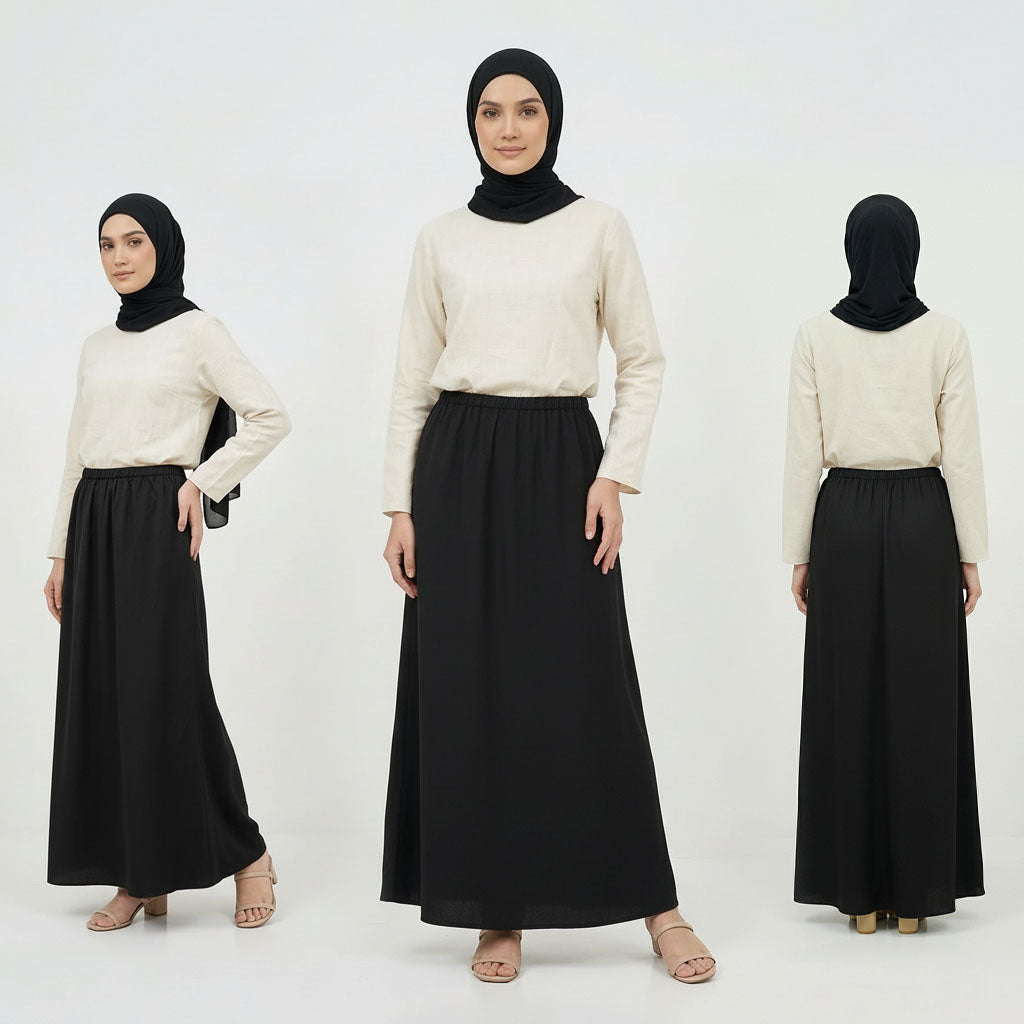 PIERRE CARDIN LADIES LONG SKIRTS [NORMAL CUT] PC0012