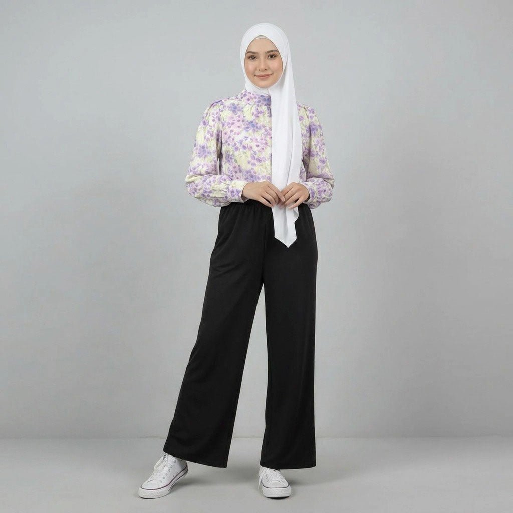 PIERRE CARDIN LADIES BLOUSE [NORMAL CUT] PC0066