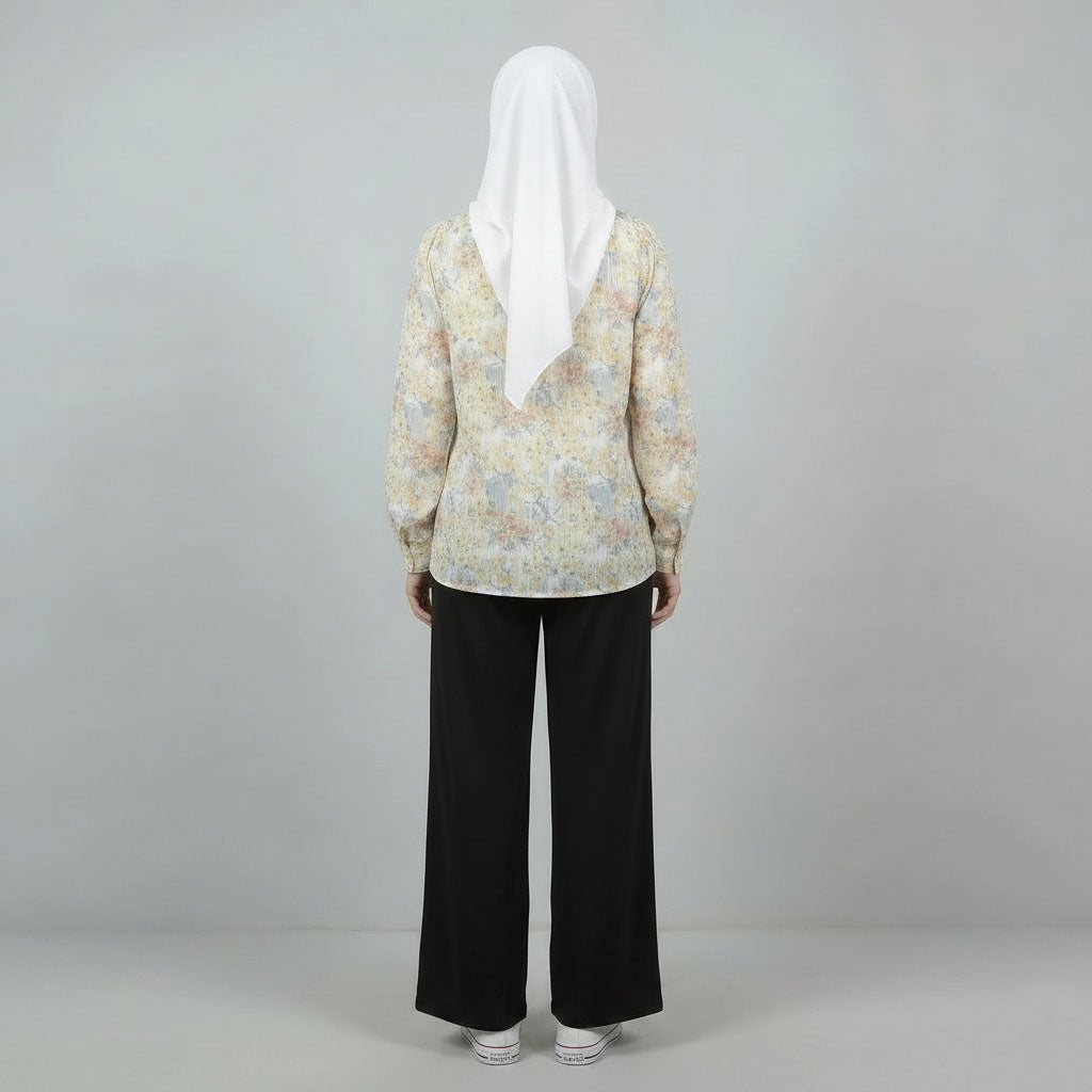 PIERRE CARDIN LADIES BLOUSE [NORMAL CUT] PC0066