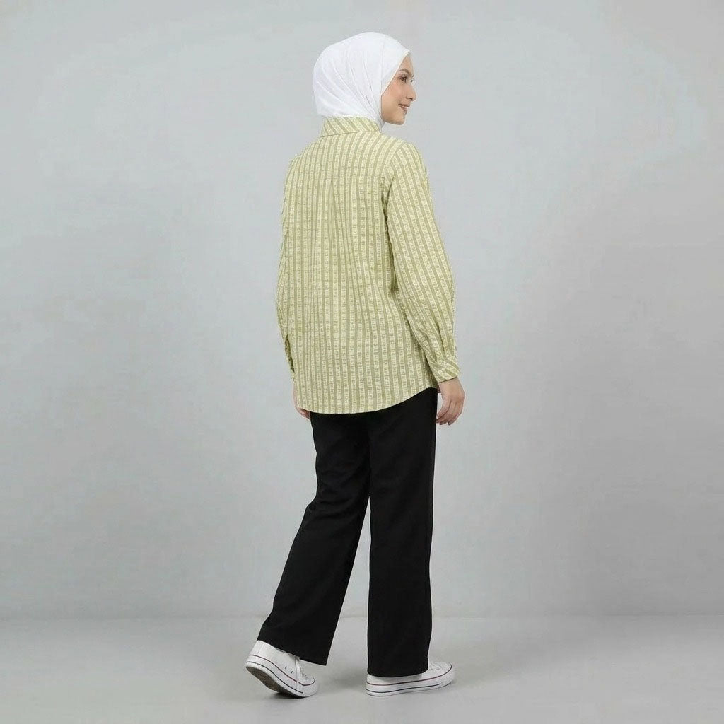 PIERRE CARDIN LADIES BLOUSE [NORMAL CUT] PC0067