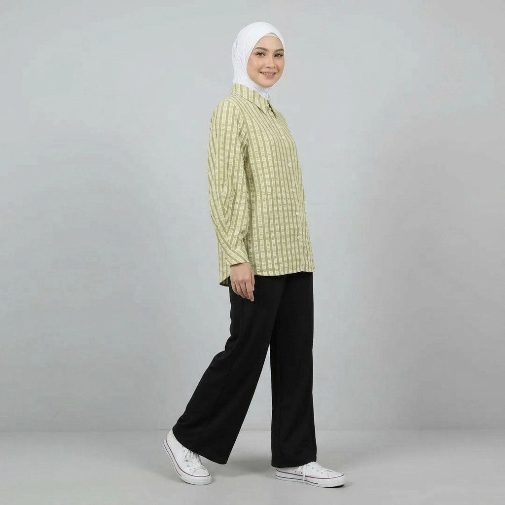 PIERRE CARDIN LADIES BLOUSE [NORMAL CUT] PC0067