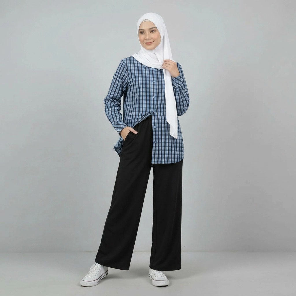 PIERRE CARDIN LADIES BLOUSE [NORMAL CUT] PC0067
