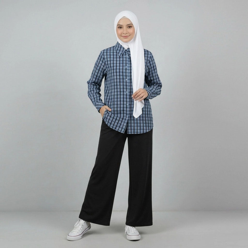 PIERRE CARDIN LADIES BLOUSE [NORMAL CUT] PC0067