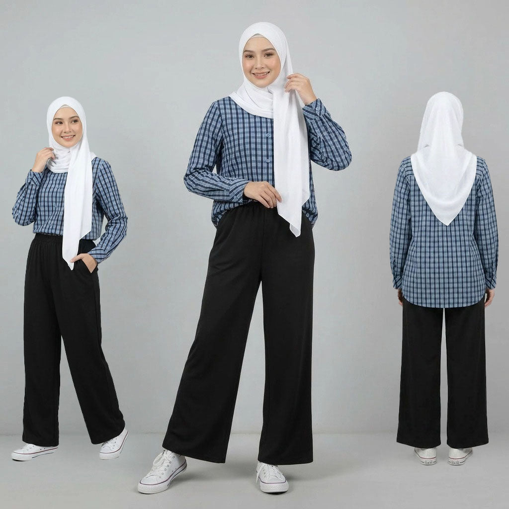 PIERRE CARDIN LADIES BLOUSE [NORMAL CUT] PC0067