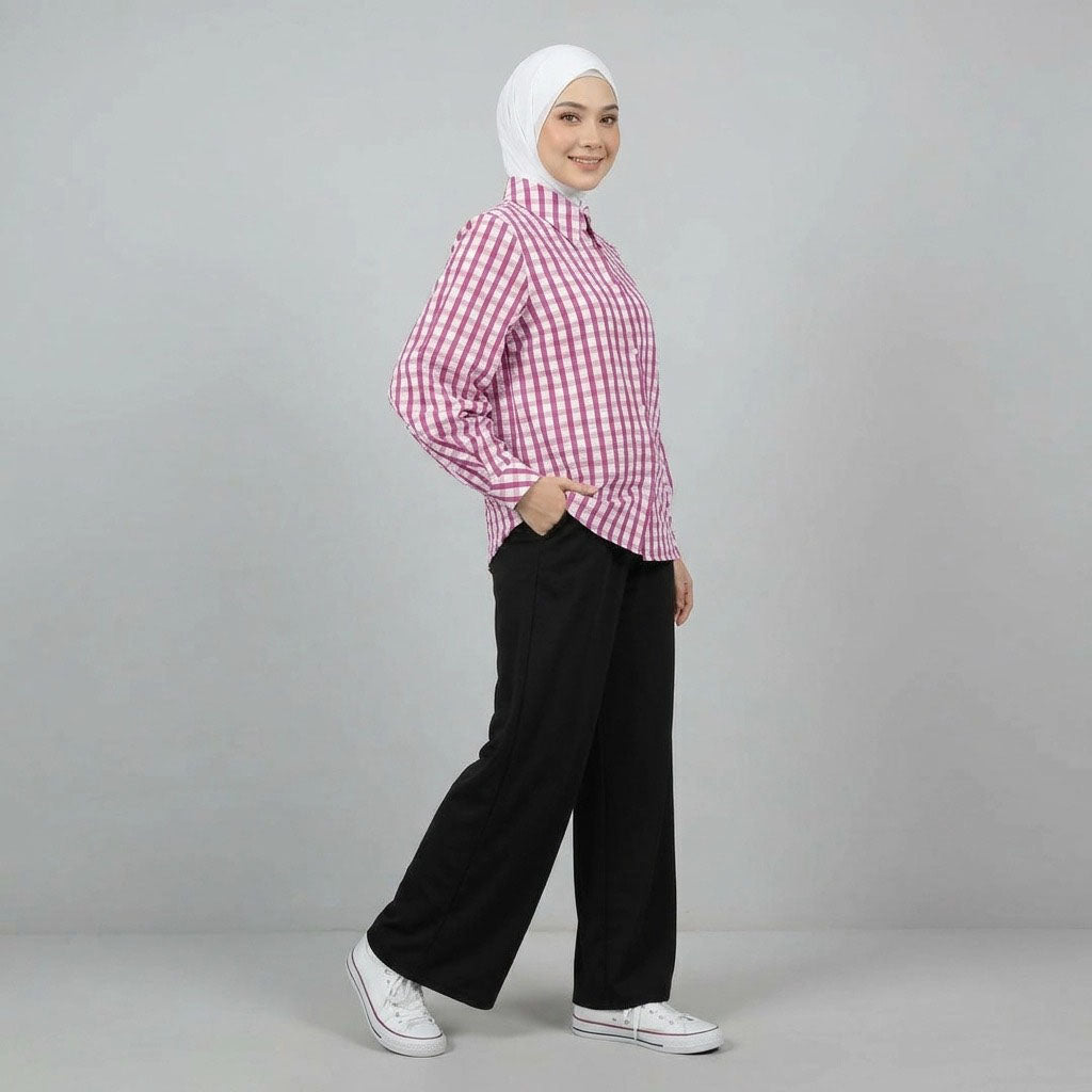 PIERRE CARDIN LADIES BLOUSE [NORMAL CUT] PC0067