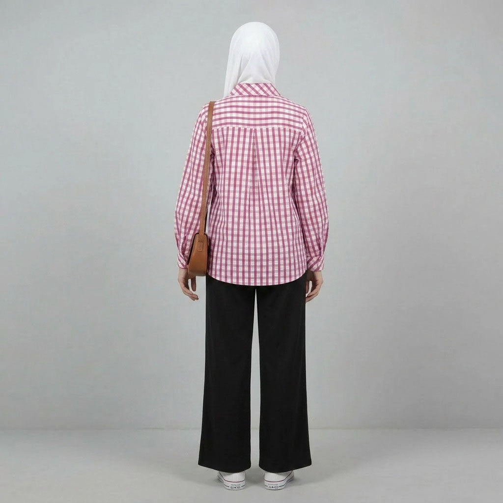 PIERRE CARDIN LADIES BLOUSE [NORMAL CUT] PC0067
