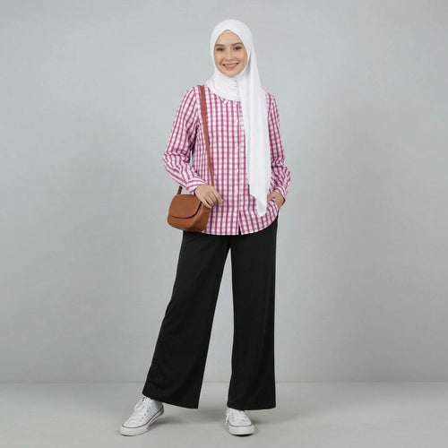 PIERRE CARDIN LADIES BLOUSE [NORMAL CUT] PC0067