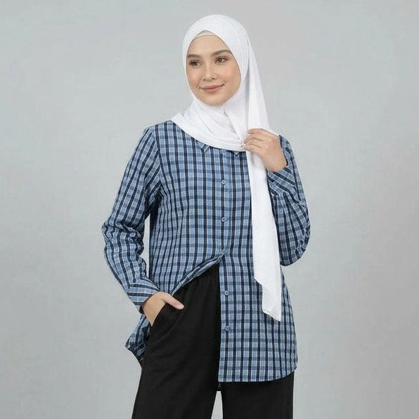 PIERRE CARDIN LADIES BLOUSE [NORMAL CUT] PC0067