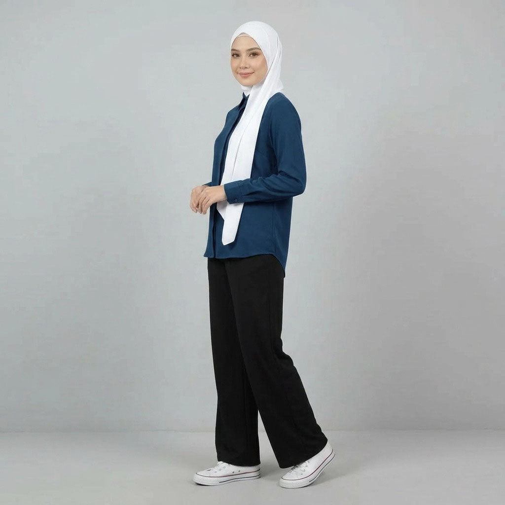 PIERRE CARDIN LADIES BLOUSE [NORMAL CUT] PC0064