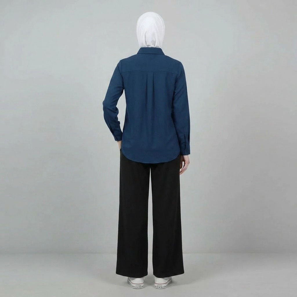 PIERRE CARDIN LADIES BLOUSE [NORMAL CUT] PC0064