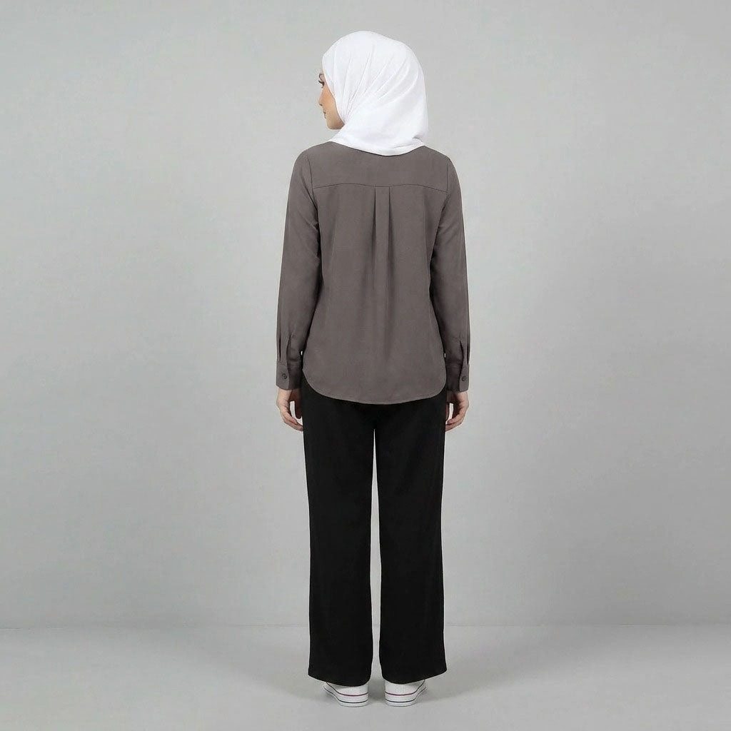 PIERRE CARDIN LADIES BLOUSE [NORMAL CUT] PC0064