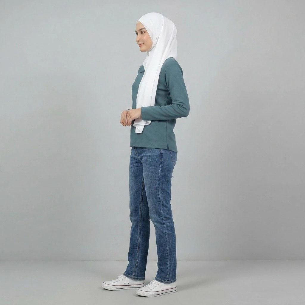 PIERRE CARDIN LADIES BLOUSE [NORMAL CUT] PC0035