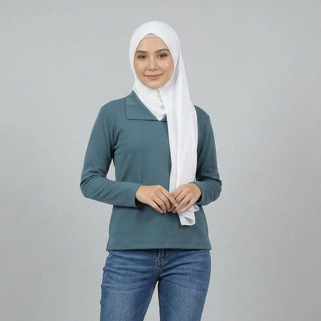 PIERRE CARDIN LADIES BLOUSE [NORMAL CUT] PC0035