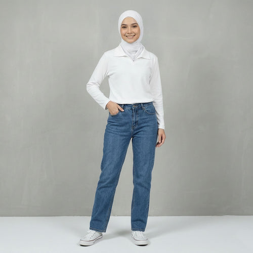 PIERRE CARDIN LADIES BLOUSE [NORMAL CUT] PC0035