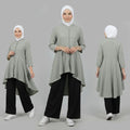 PIERRE CARDIN LADIES LONG BLOUSE [NORMAL CUT] PC0059