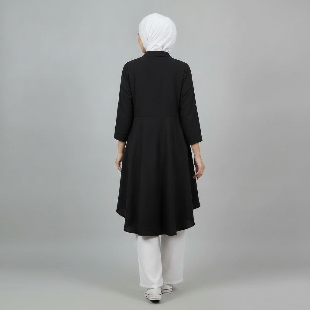 PIERRE CARDIN LADIES LONG BLOUSE [NORMAL CUT] PC0059