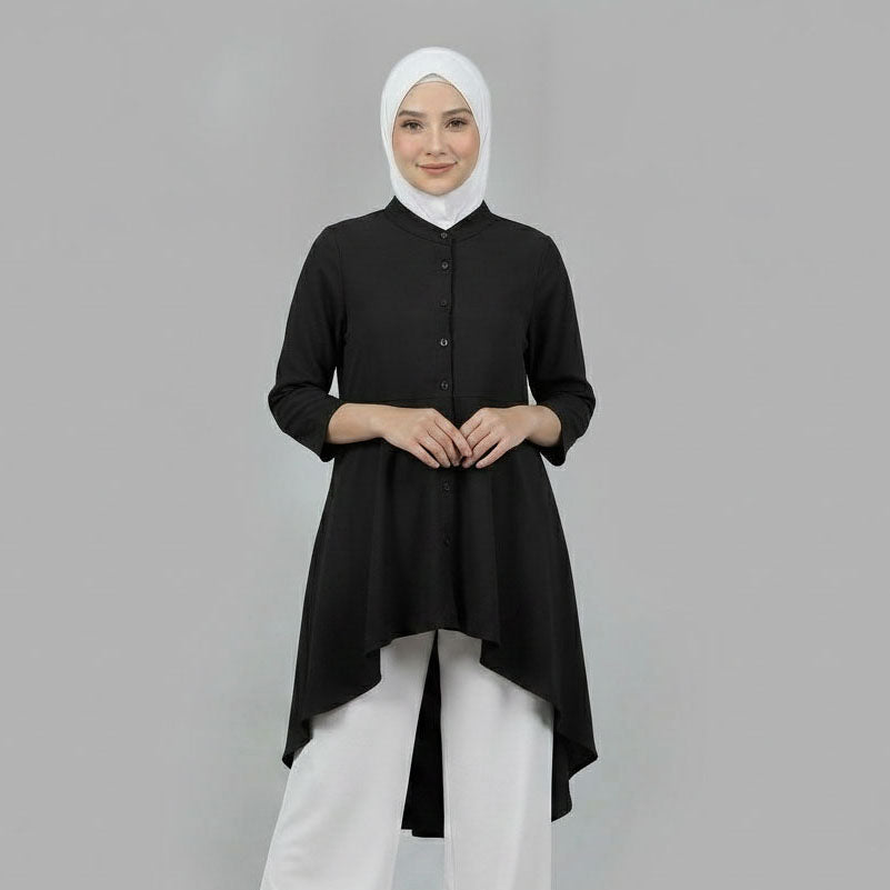 PIERRE CARDIN LADIES LONG BLOUSE [NORMAL CUT] PC0059