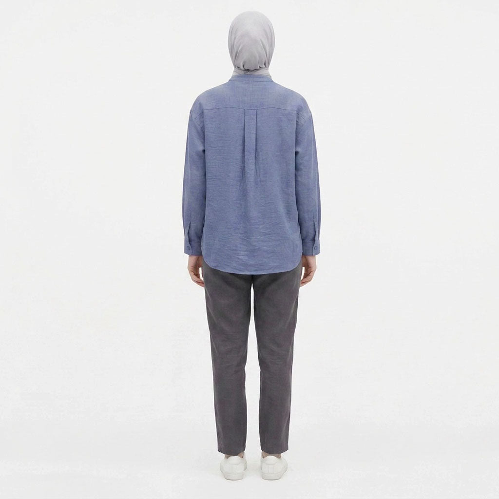 PIERRE CARDIN LADIES BLOUSE [OVERSIZE] PC0061