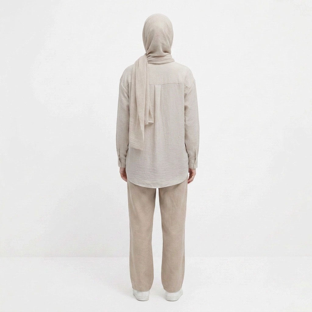 PIERRE CARDIN LADIES BLOUSE [OVERSIZE] PC0061