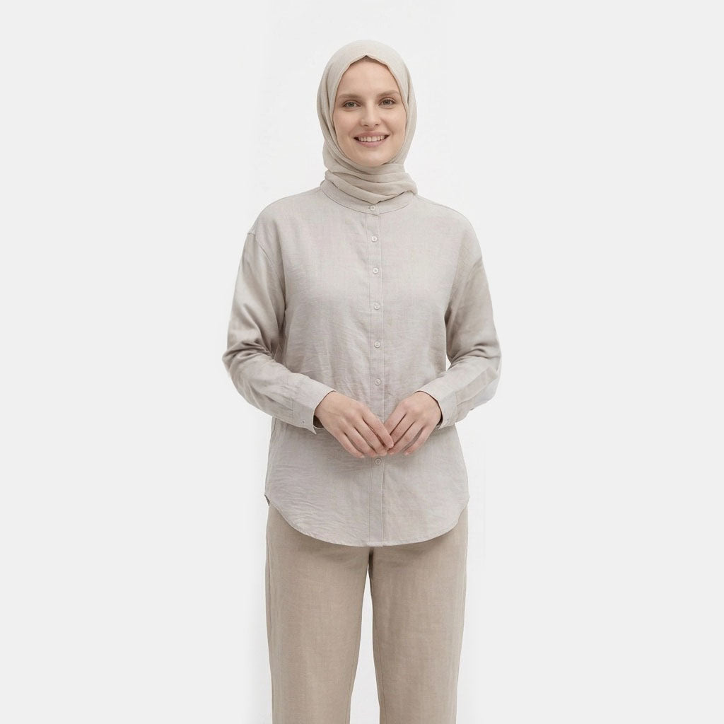 PIERRE CARDIN LADIES BLOUSE [OVERSIZE] PC0061