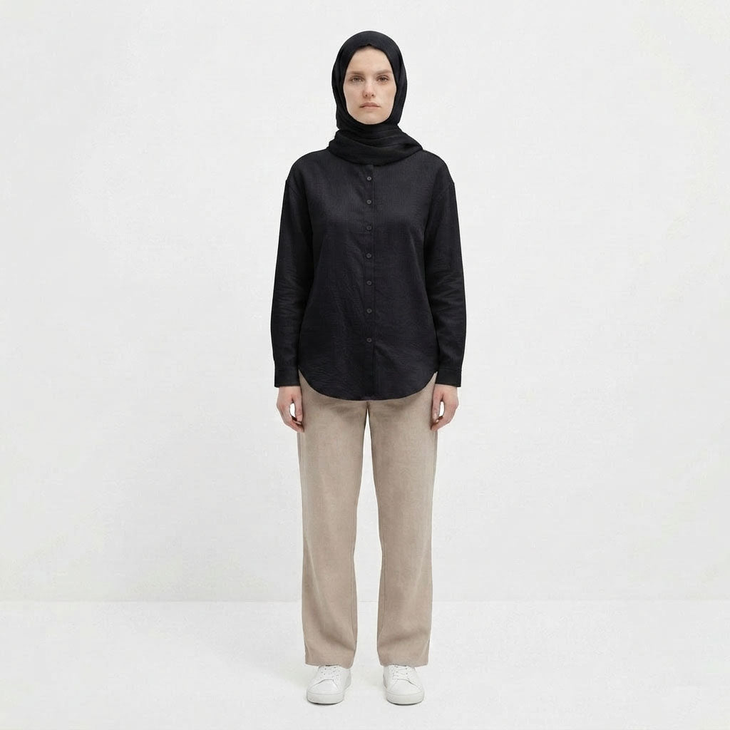 PIERRE CARDIN LADIES BLOUSE [OVERSIZE] PC0061