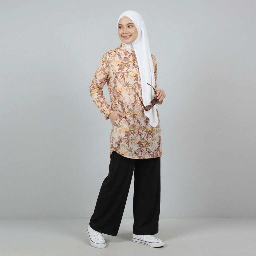 PIERRE CARDIN LADIES BLOUSE [NORMAL CUT] PC0069