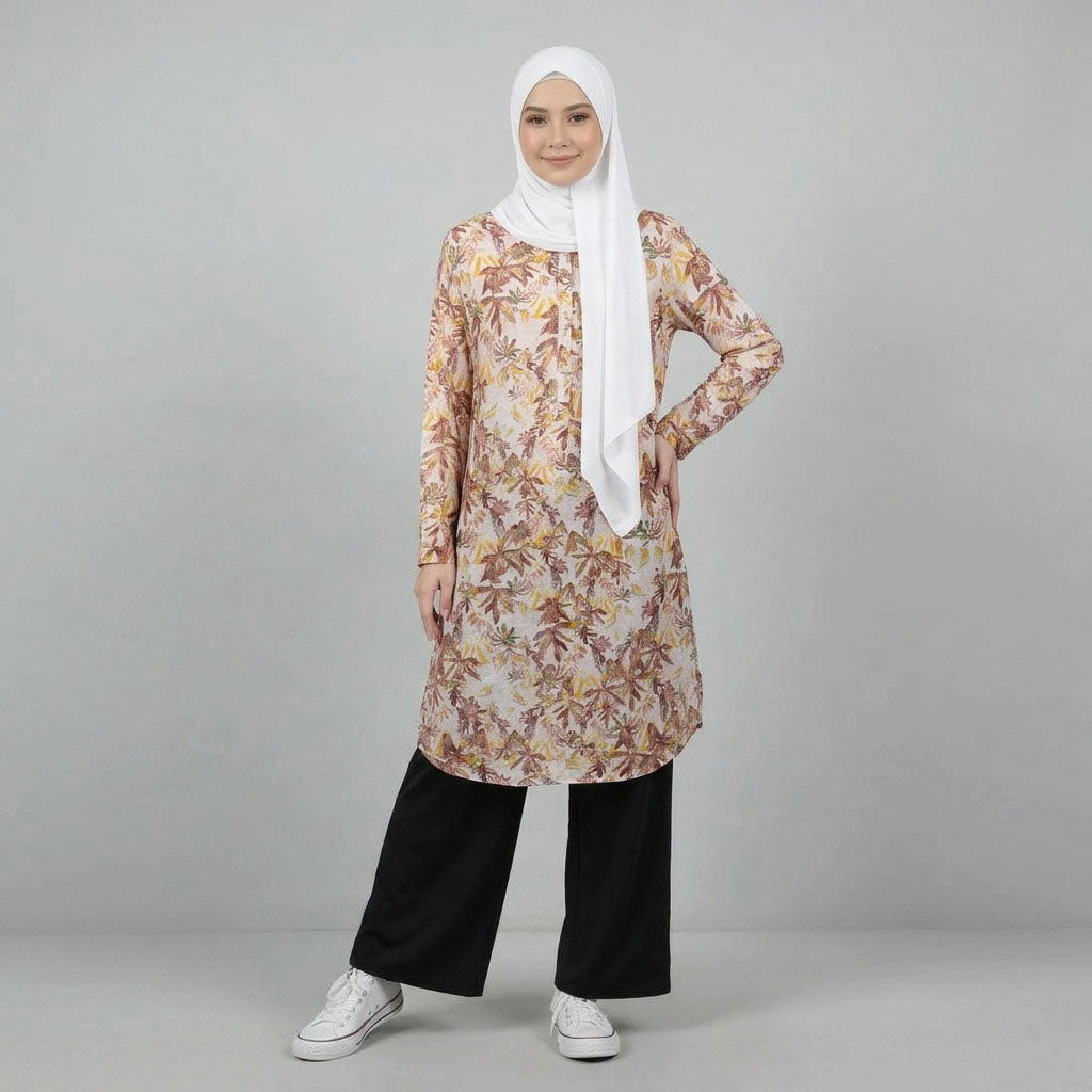 PIERRE CARDIN LADIES BLOUSE [NORMAL CUT] PC0069