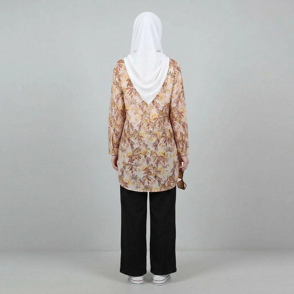 PIERRE CARDIN LADIES BLOUSE [NORMAL CUT] PC0069