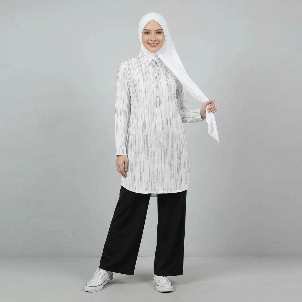 PIERRE CARDIN LADIES BLOUSE [NORMAL CUT] PC0069