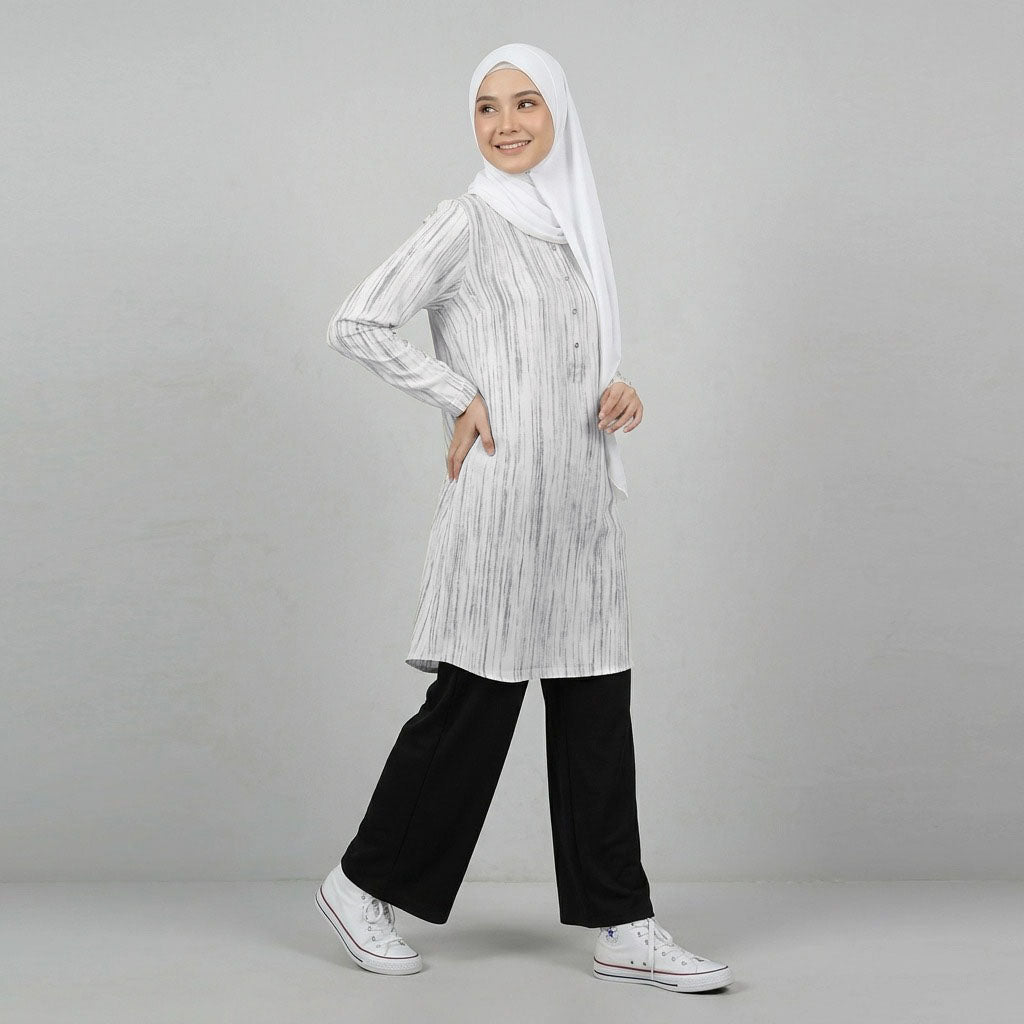 PIERRE CARDIN LADIES BLOUSE [NORMAL CUT] PC0069