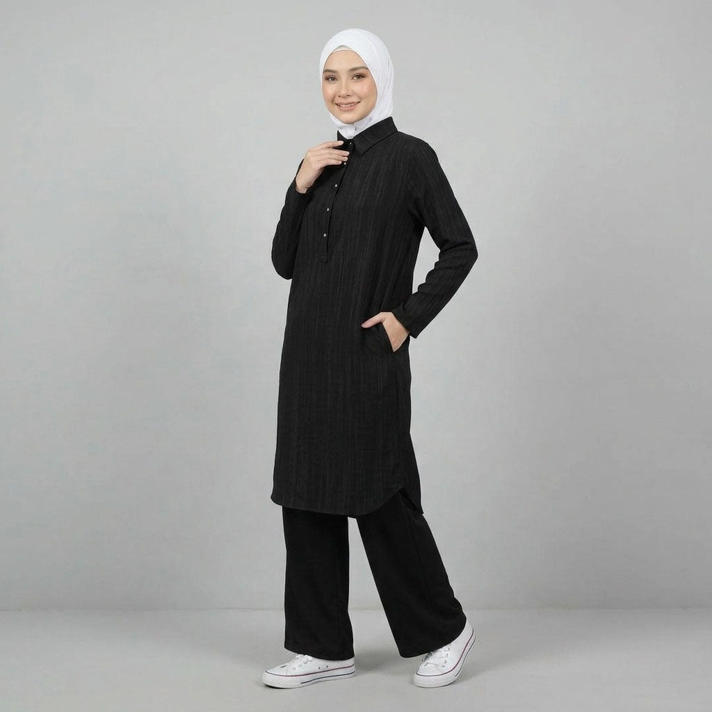 PIERRE CARDIN LADIES BLOUSE [NORMAL CUT] PC0069